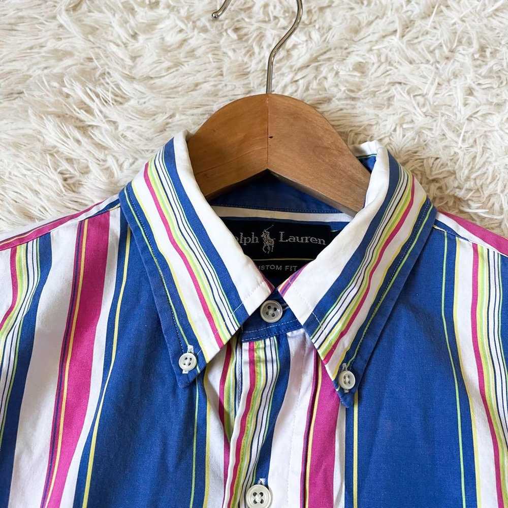 【Excellent Condition】Ralph Lauren Stripe 90's Lon… - image 3