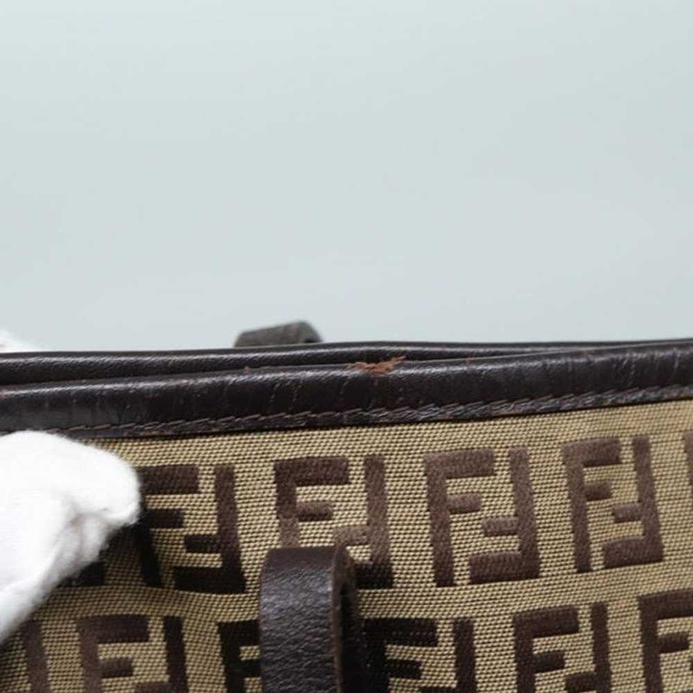 Fendi FENDI Zucchino Canvas Tote Bag Beige - image 7