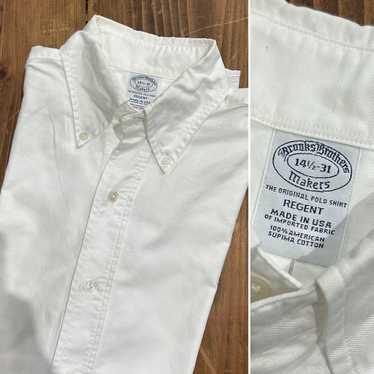 American-made Brooks Brothers REGENT Oxford shirt.