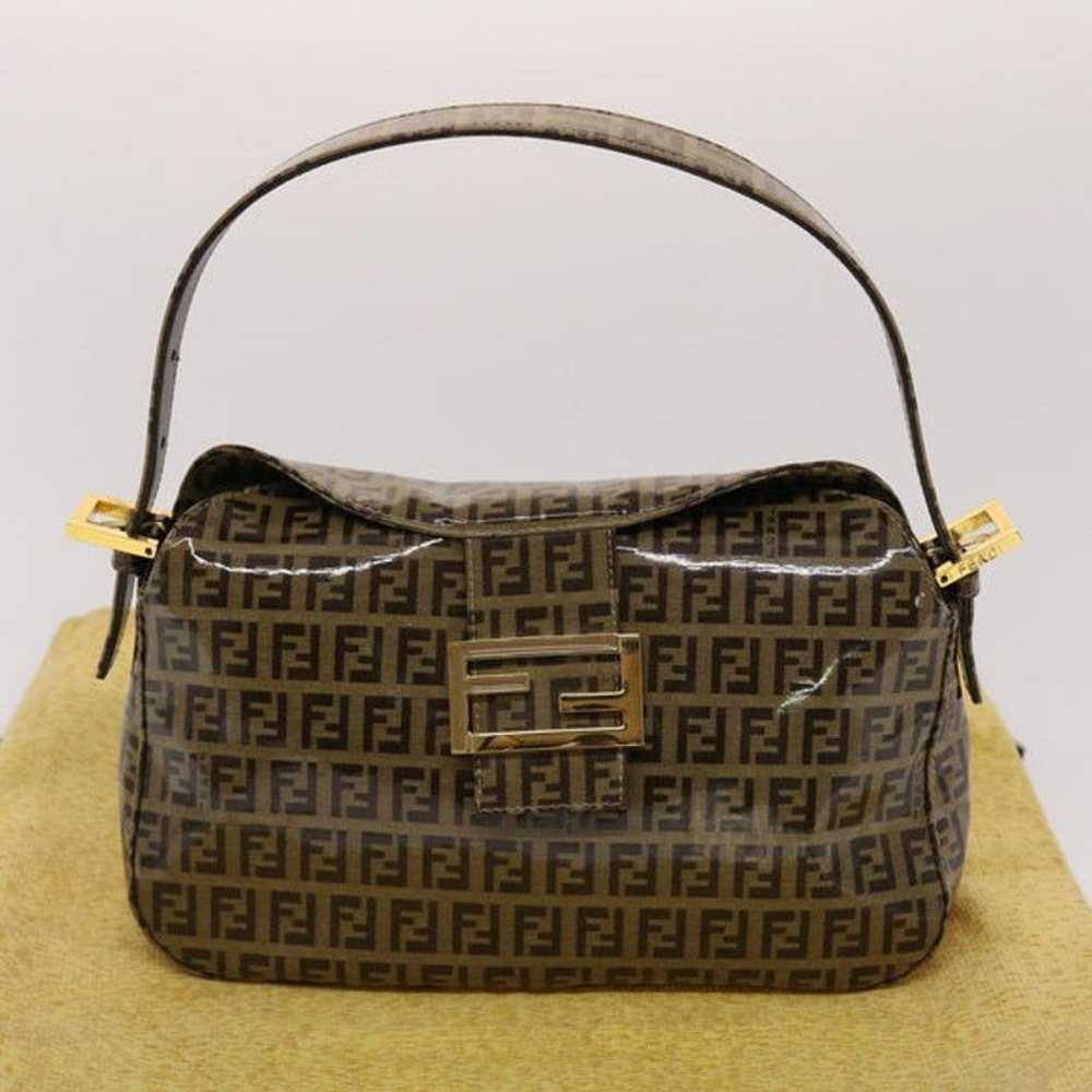 Fendi FENDI Zucchino Canvas Mamma Baguette Should… - image 12