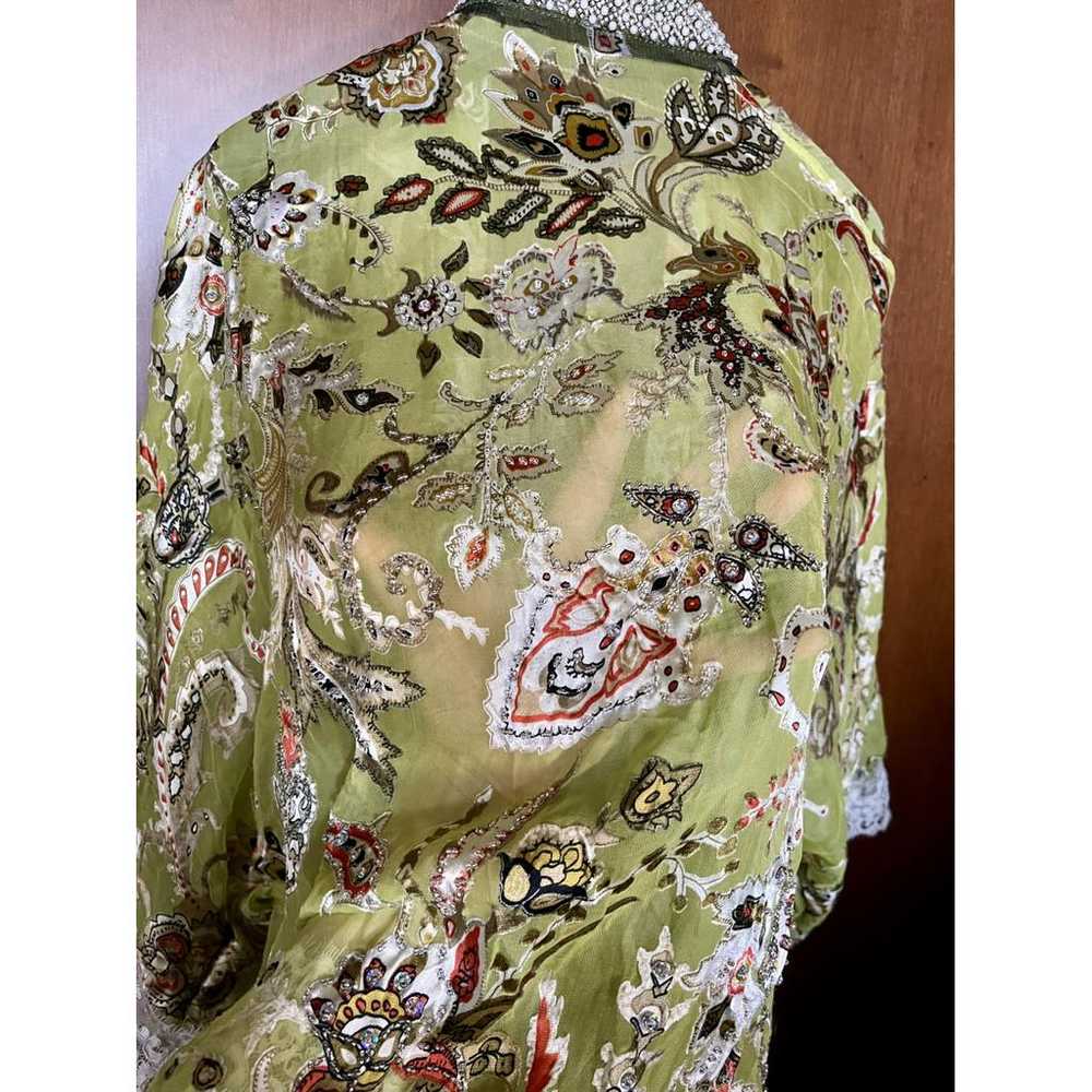 Non Signé / Unsigned Kimono silk jacket - image 3