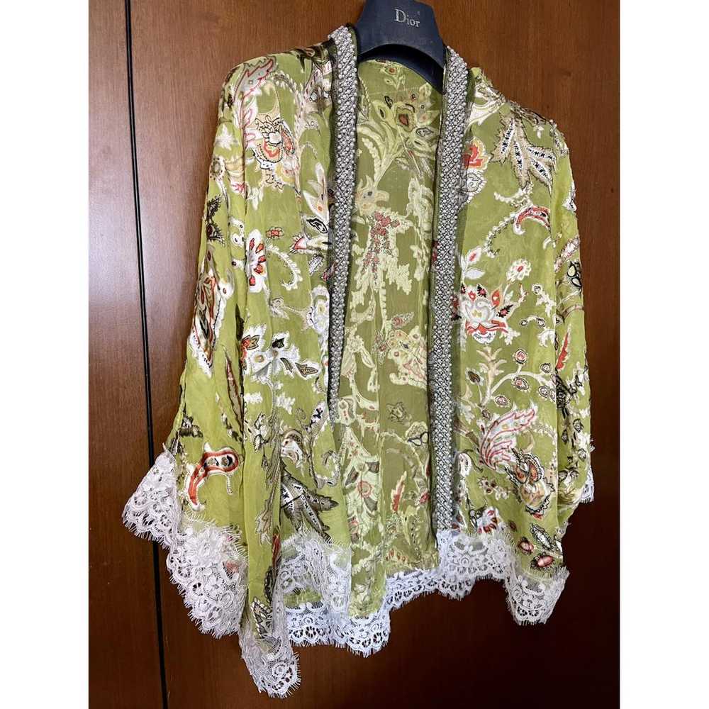 Non Signé / Unsigned Kimono silk jacket - image 6