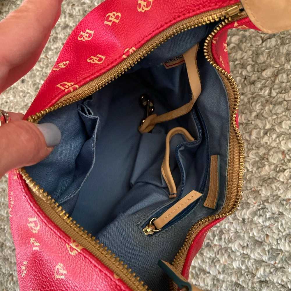 Dooney Bourke bucket bag in red - image 3