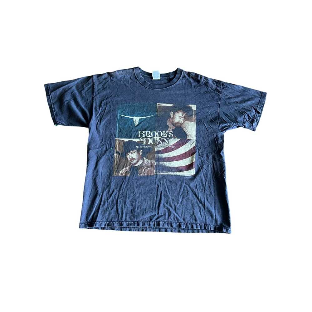 Streetwear × Vintage Vintage Brooks and Dunn T-Sh… - image 1