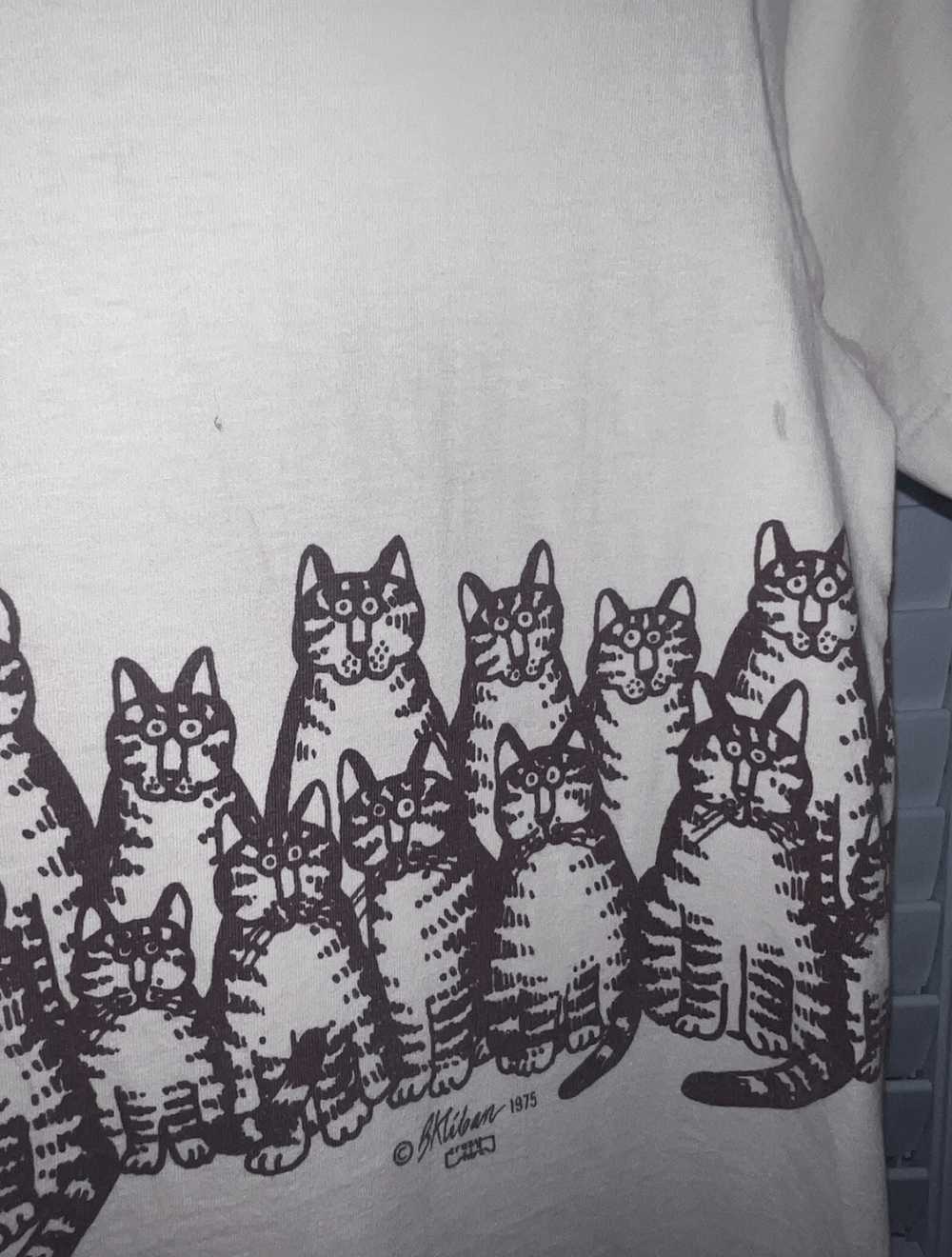 Vintage Vintage Crazy Shirt 1975 Kilban Cat Wrap … - image 4