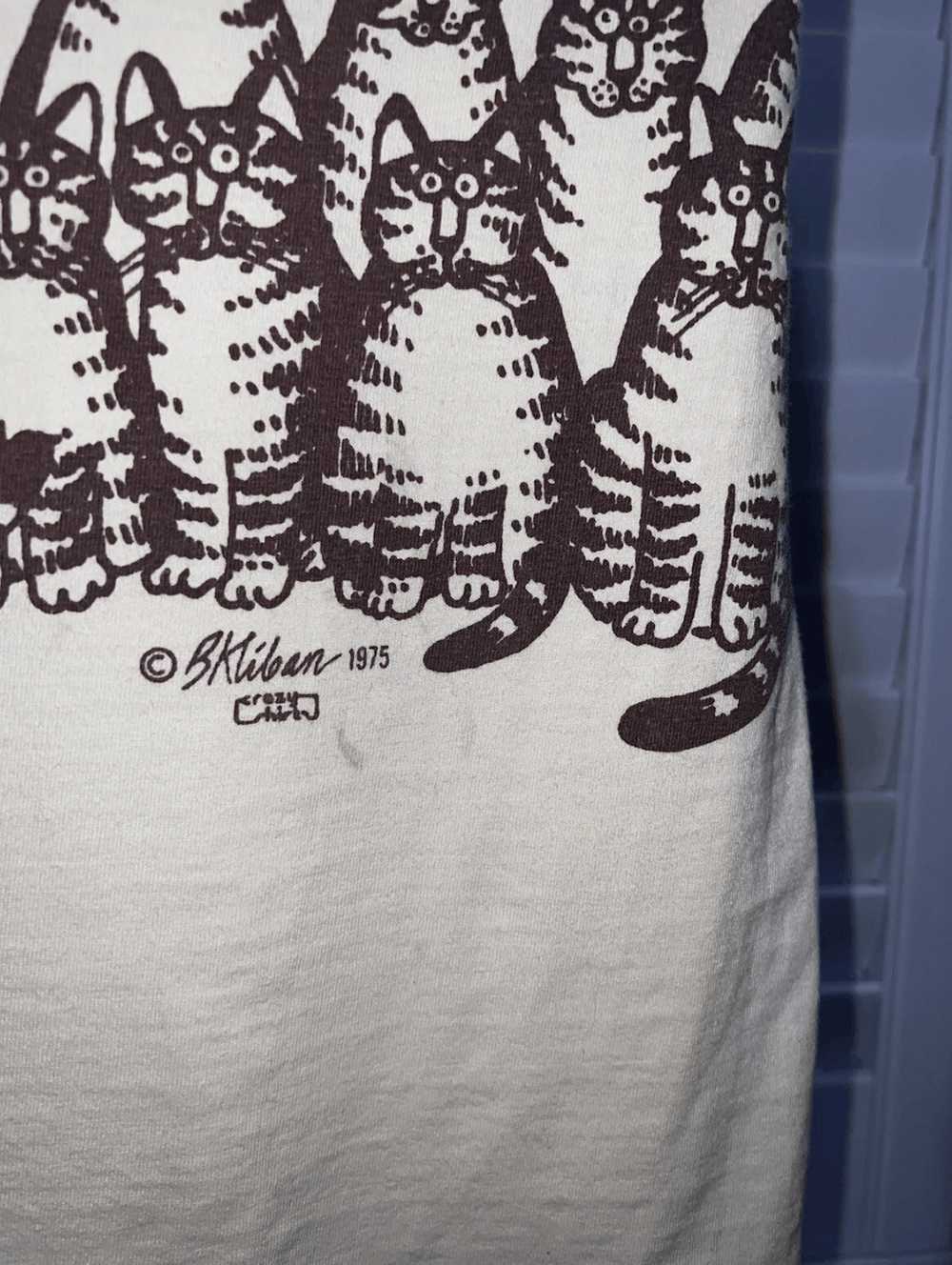 Vintage Vintage Crazy Shirt 1975 Kilban Cat Wrap … - image 6