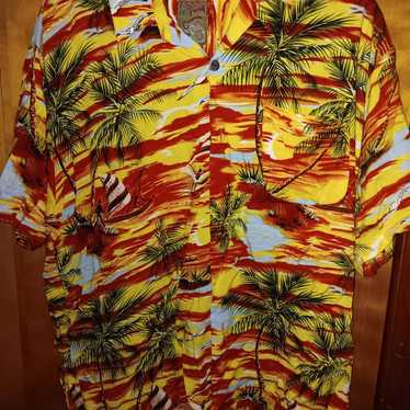 Pineapple connection vintage Hawaiian shirt