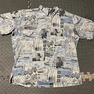 Vintage RJC Hawaiian button up shirt