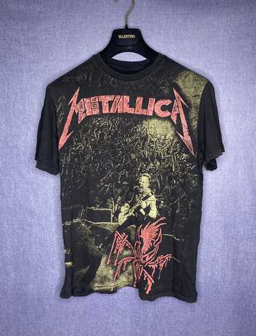 Band Tees × Metallica × Vintage Metallica distres… - image 1