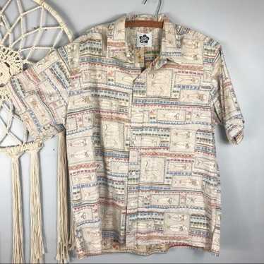 Vintage Hilo Hattie Short Sleeved Hawaii