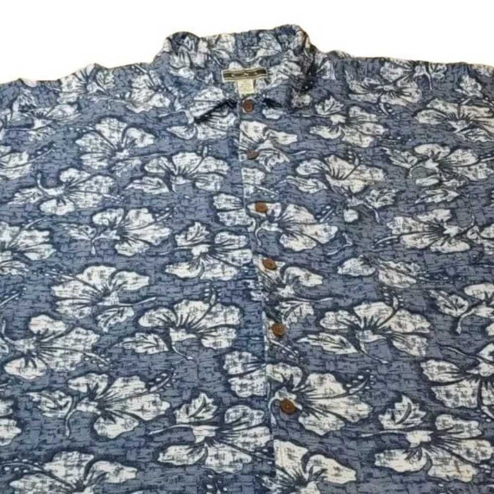 Y2k Vtg Ocean Pacific Hawaiian Shirt Men 3x Magnu… - image 4