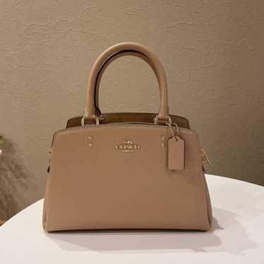 COACH Beige Leather Handbag