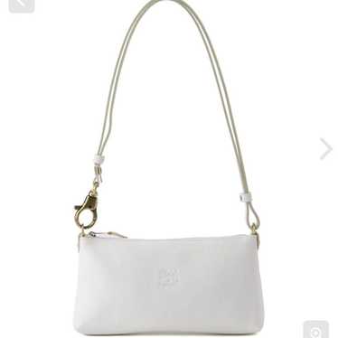 Il Bisonte White Shoulder Bag 2way