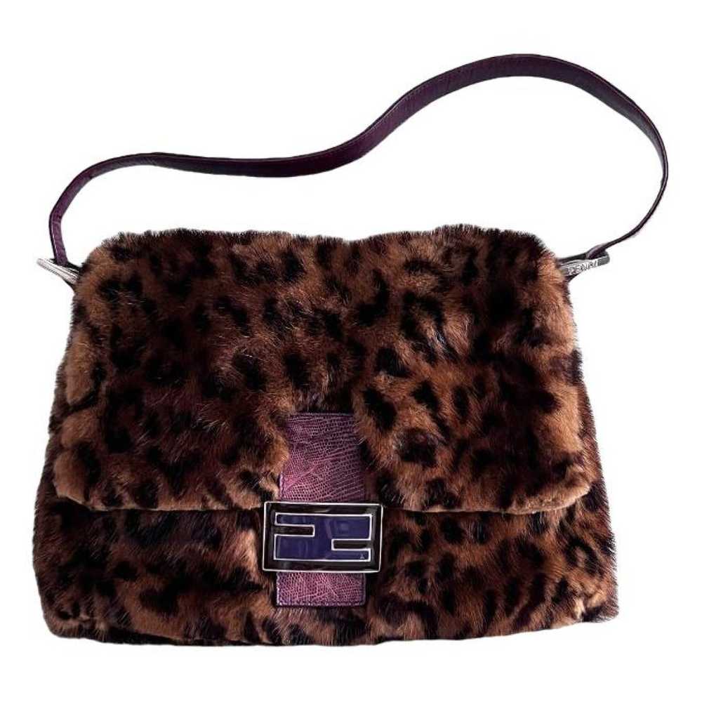 Fendi Baguette mink handbag - image 1