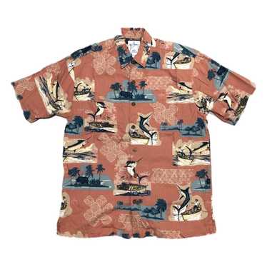 Guy Harvey by Aftco Bluewater Hawaiian Shirt