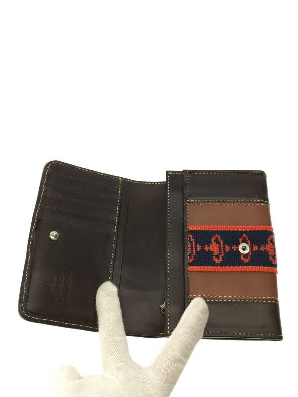 Vivienne Westwood Orb Stitch Leather Wallet - image 3