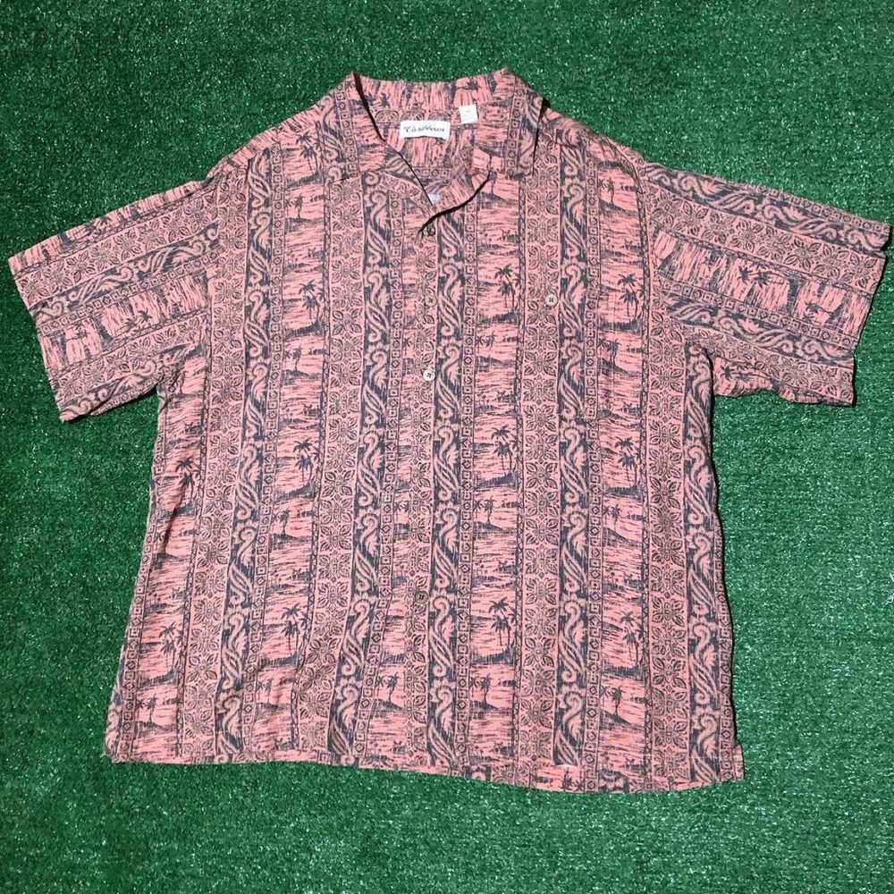 Vintage Caribbean Hawaiian button up size XL. - image 1