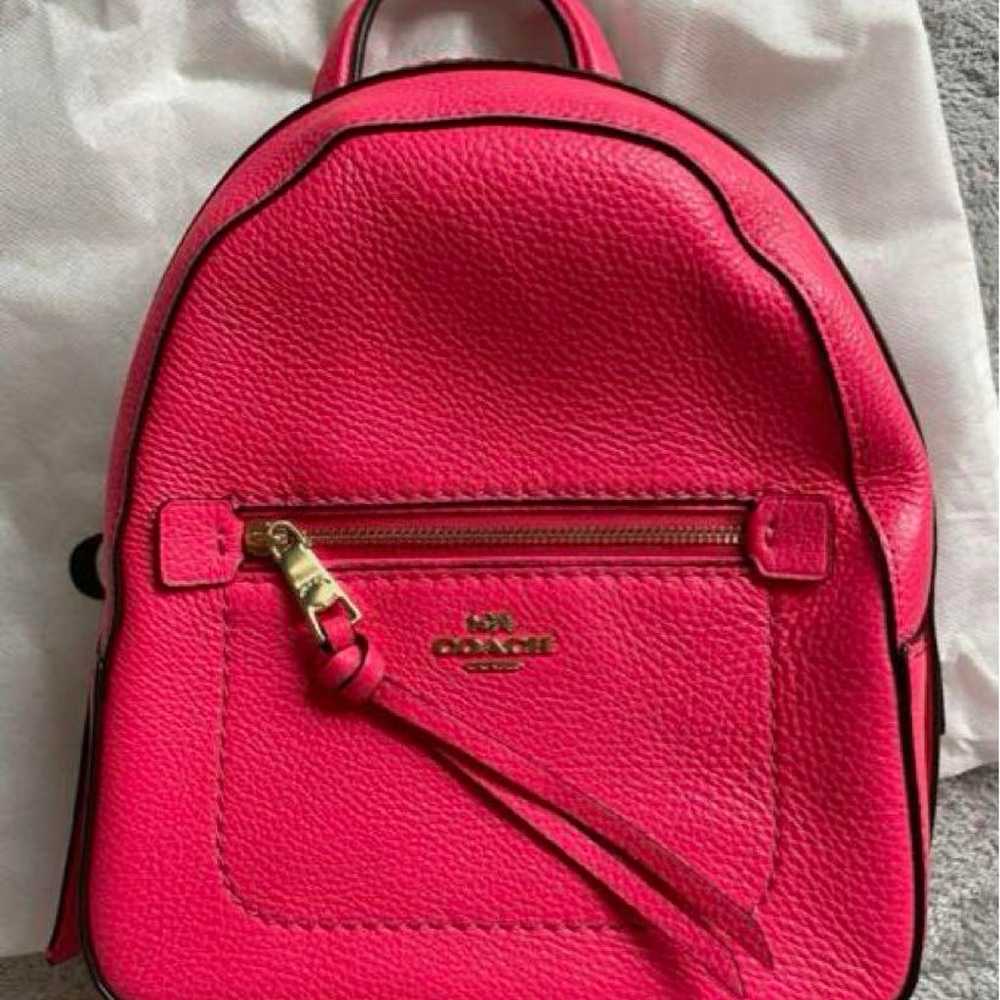 Coach Backpack in Pink - image 2