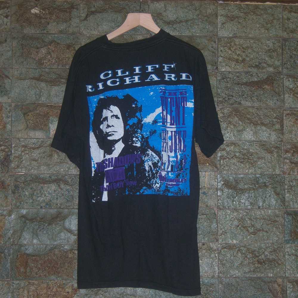 Band Tees × Cotton × Vintage 1989 Cliff Richard T… - image 8