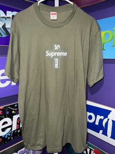 Supreme Supreme Cross Box Logo Tee