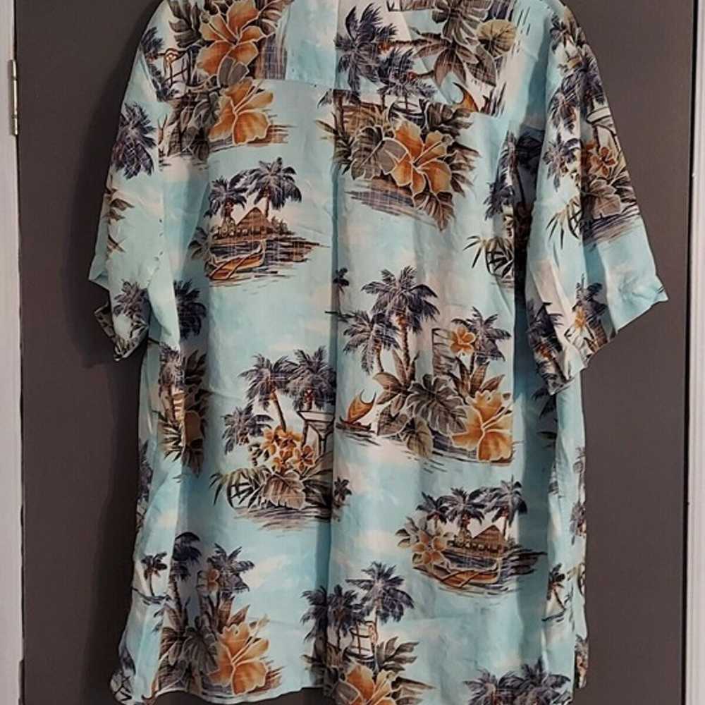 Vintage Croft & Barrow Men`s Short Sleeve Hawaiia… - image 8