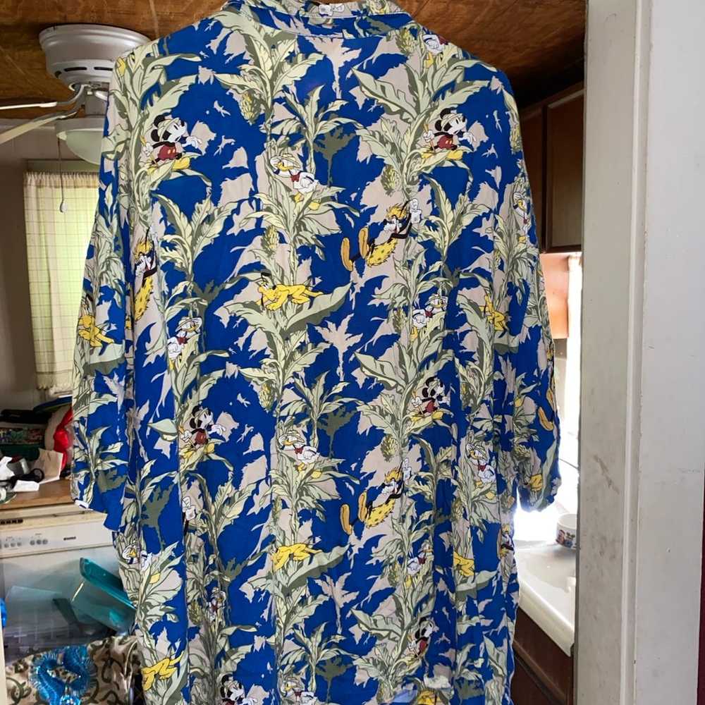 Hawaiian Vintage  Disney XXL GOOFY DONALD DUCK ME… - image 4