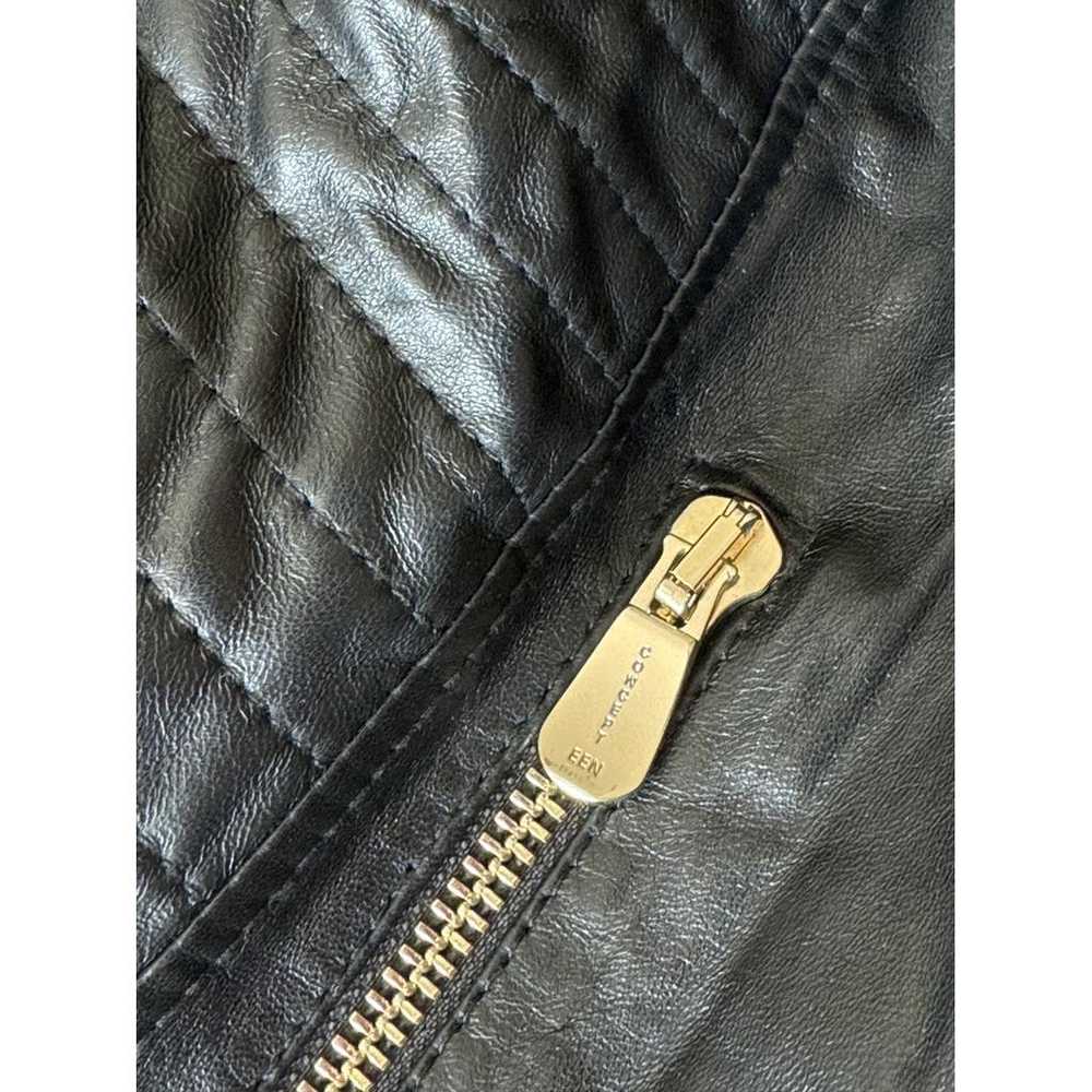 Non Signé / Unsigned Leather jacket - image 2