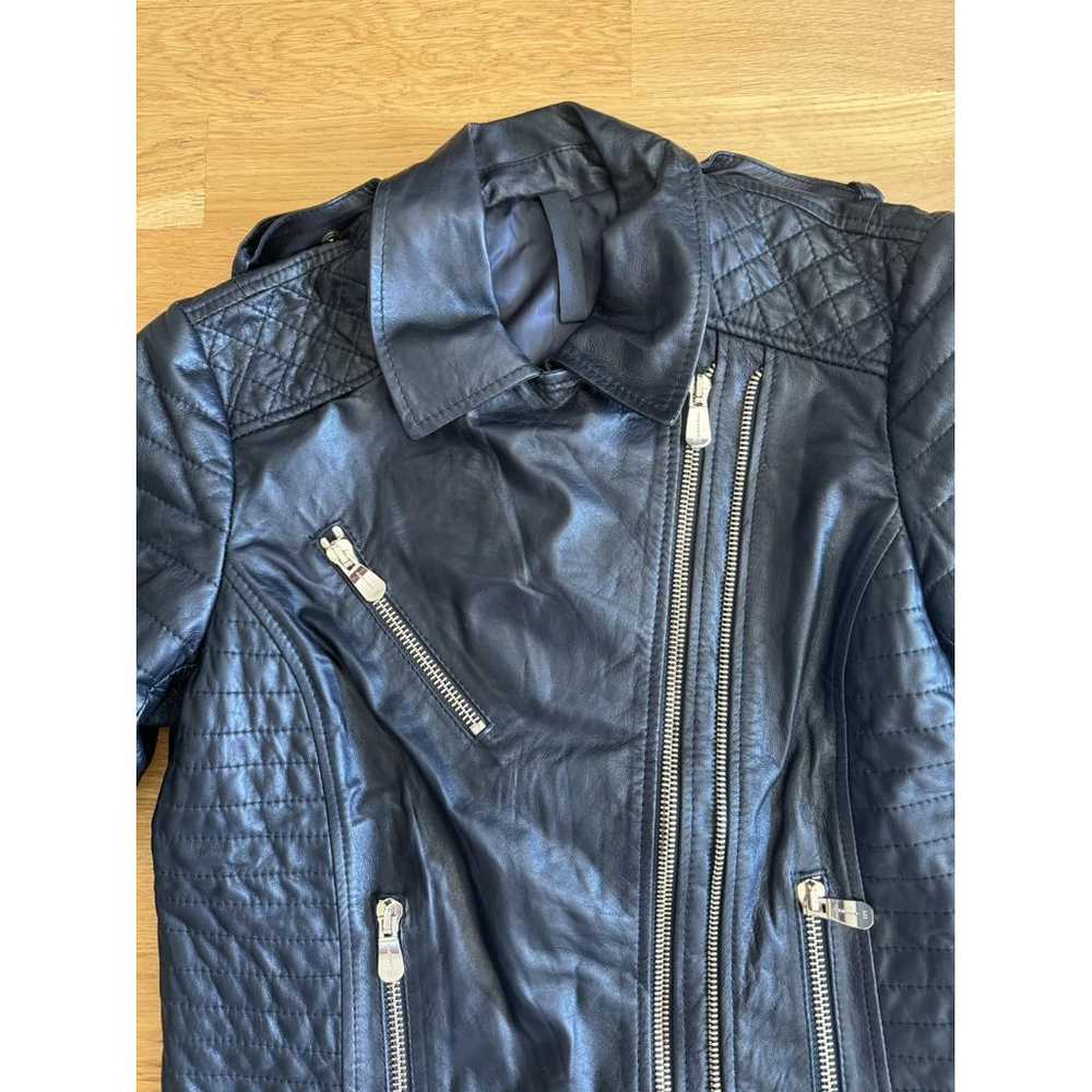 Non Signé / Unsigned Leather jacket - image 5