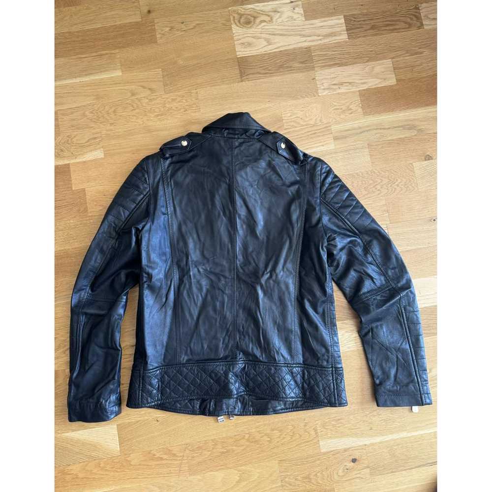 Non Signé / Unsigned Leather jacket - image 8