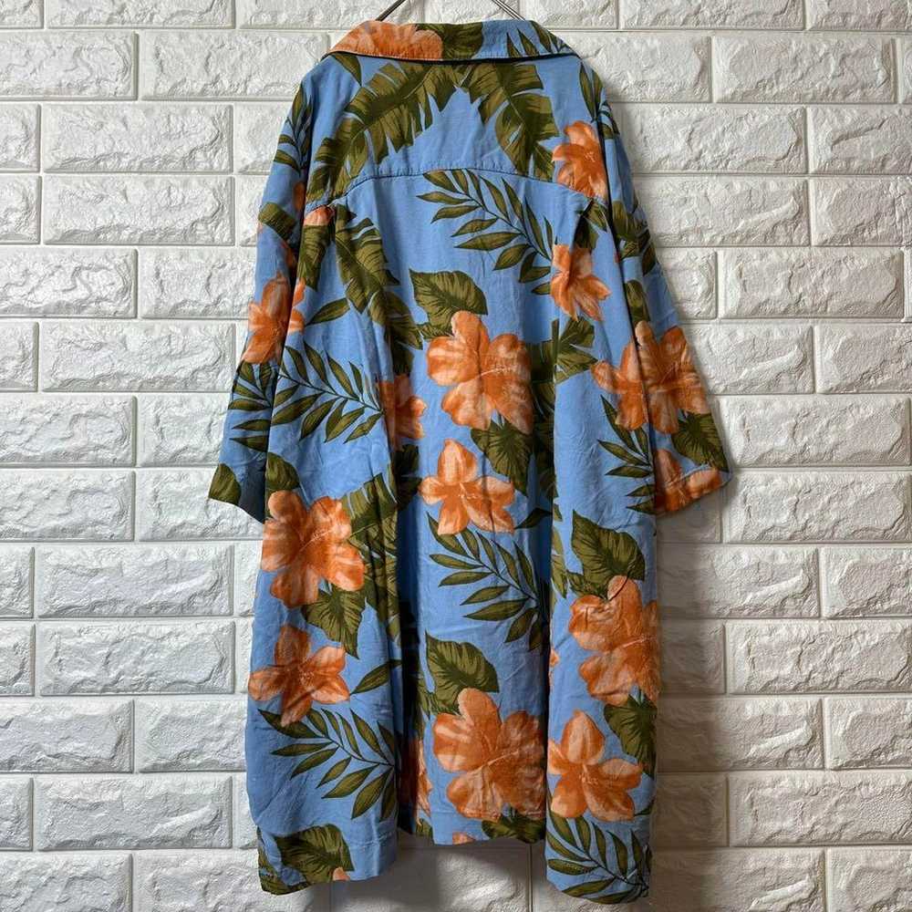 AN6【aloha shirt】Aloha shirt【men's 3XL】all-over pr… - image 9