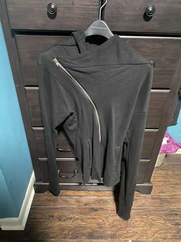 Japanese Brand Tasso Asymmetrical zip hoodie