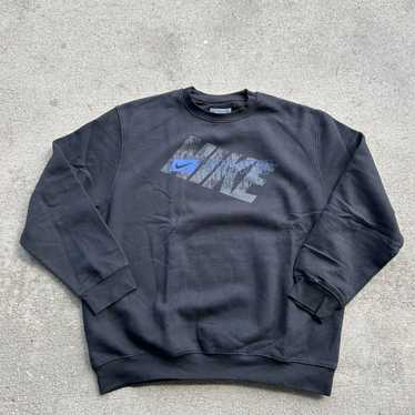 Nike × Vintage y2k nike athletics graphic sweatshi