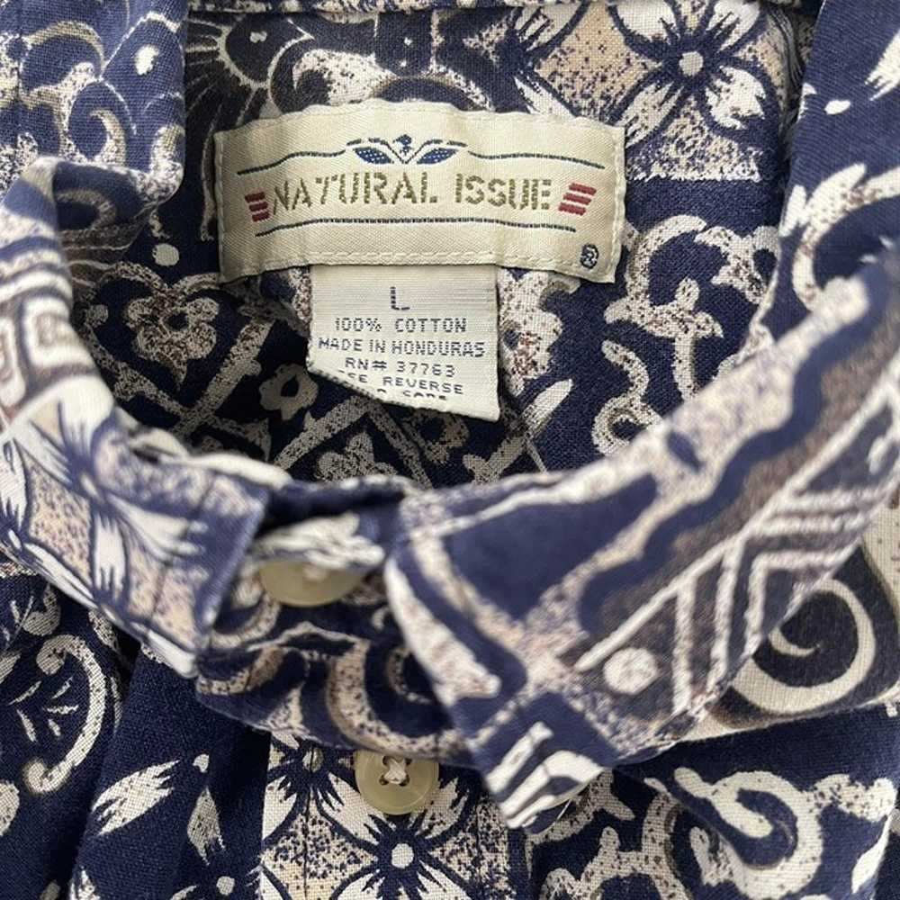 Natural issue Hawaiian shirt - image 3