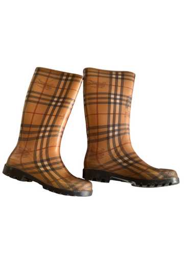 Burberry Nova Check Rain Boots