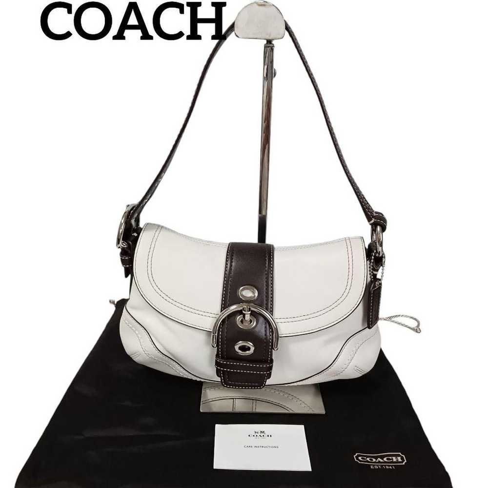 1215 Beautiful COACH One Shoulder Bag Soho 10909 - image 1