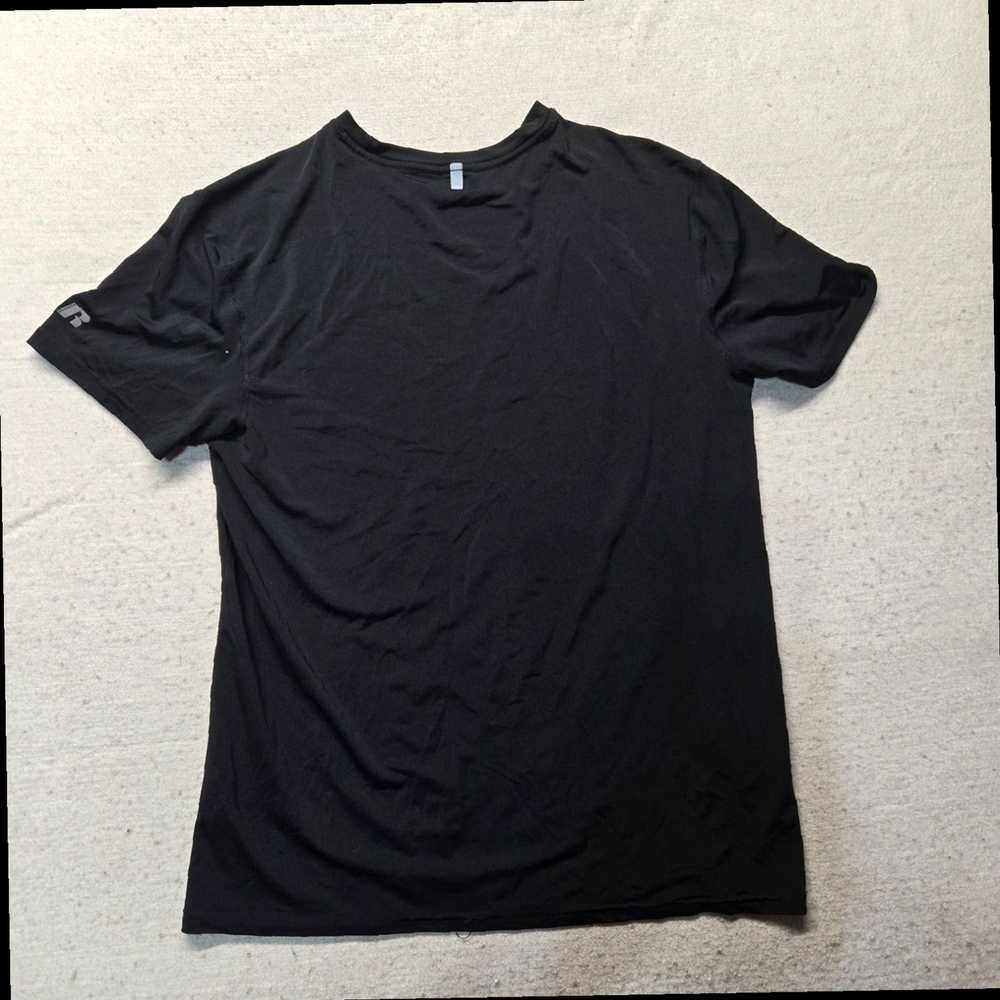 Vintage Solid Black Adult Men's M Medium Training… - image 5