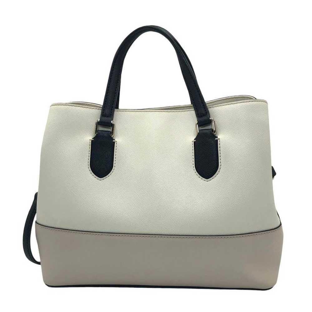 kate spade 2way shoulder bag handbag bicolor logo - image 3