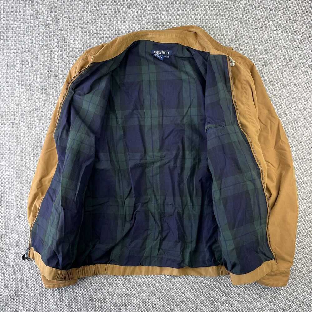 Nautica × Vintage 90s Nautica Zip Windbreaker Bom… - image 2