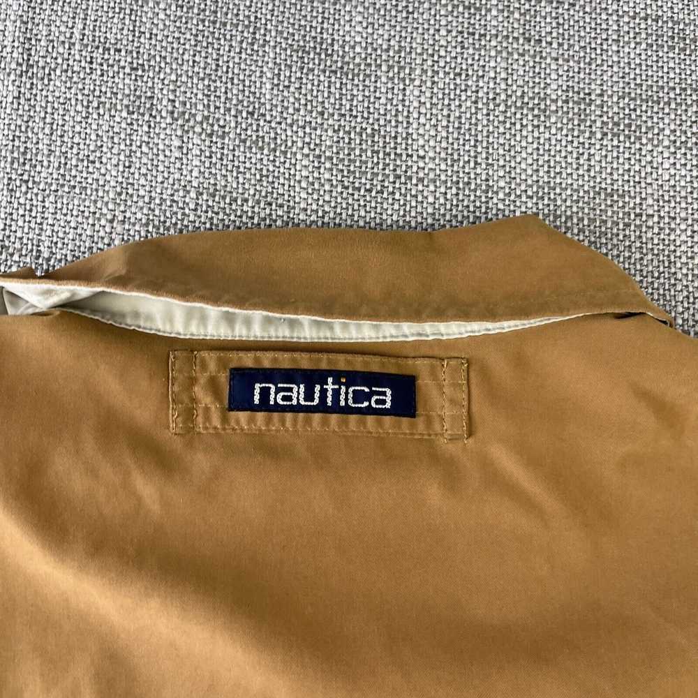 Nautica × Vintage 90s Nautica Zip Windbreaker Bom… - image 8