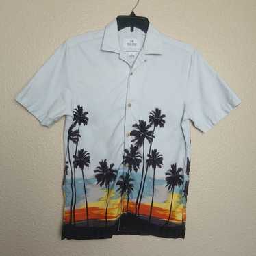 28 Palms Men's Vintage Look 100% Cotton Tropical … - image 1