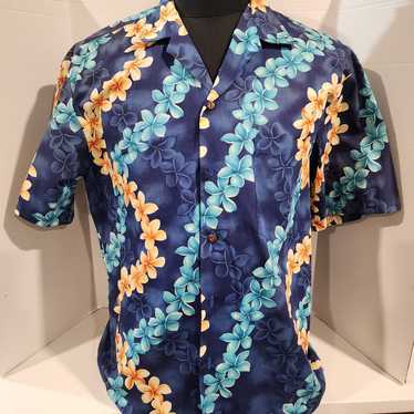 Vintage HO ALOHA Hawaiian shirt. Size large. - image 1