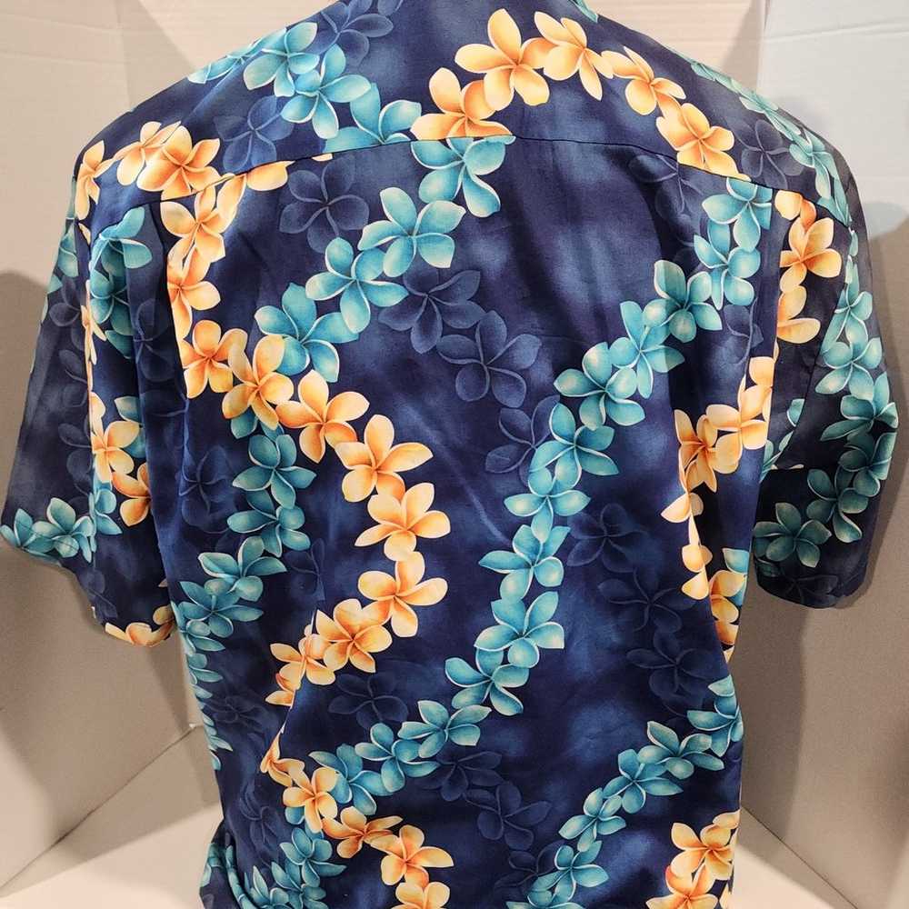 Vintage HO ALOHA Hawaiian shirt. Size large. - image 2