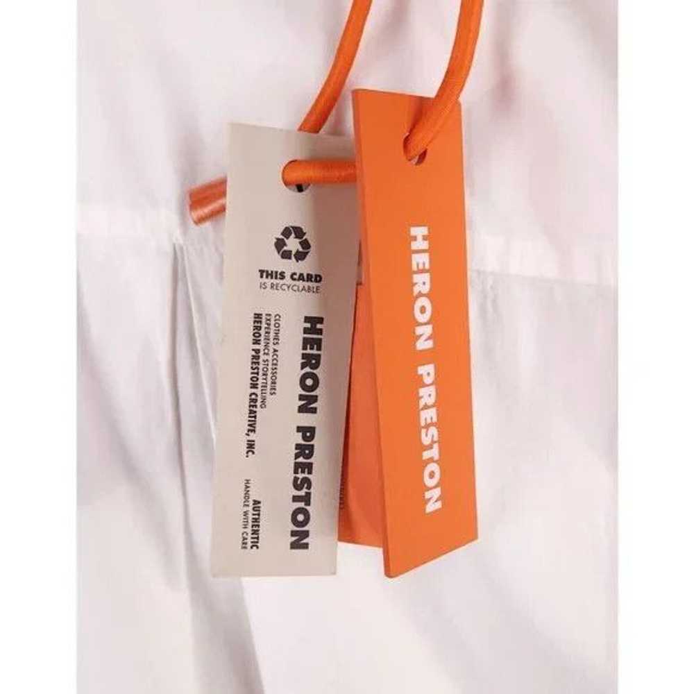 Heron Preston Heron Preston Cotton Twill Poplin S… - image 12