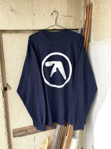 Band Tees × Streetwear × Vintage Aphex Twin Logo … - image 1