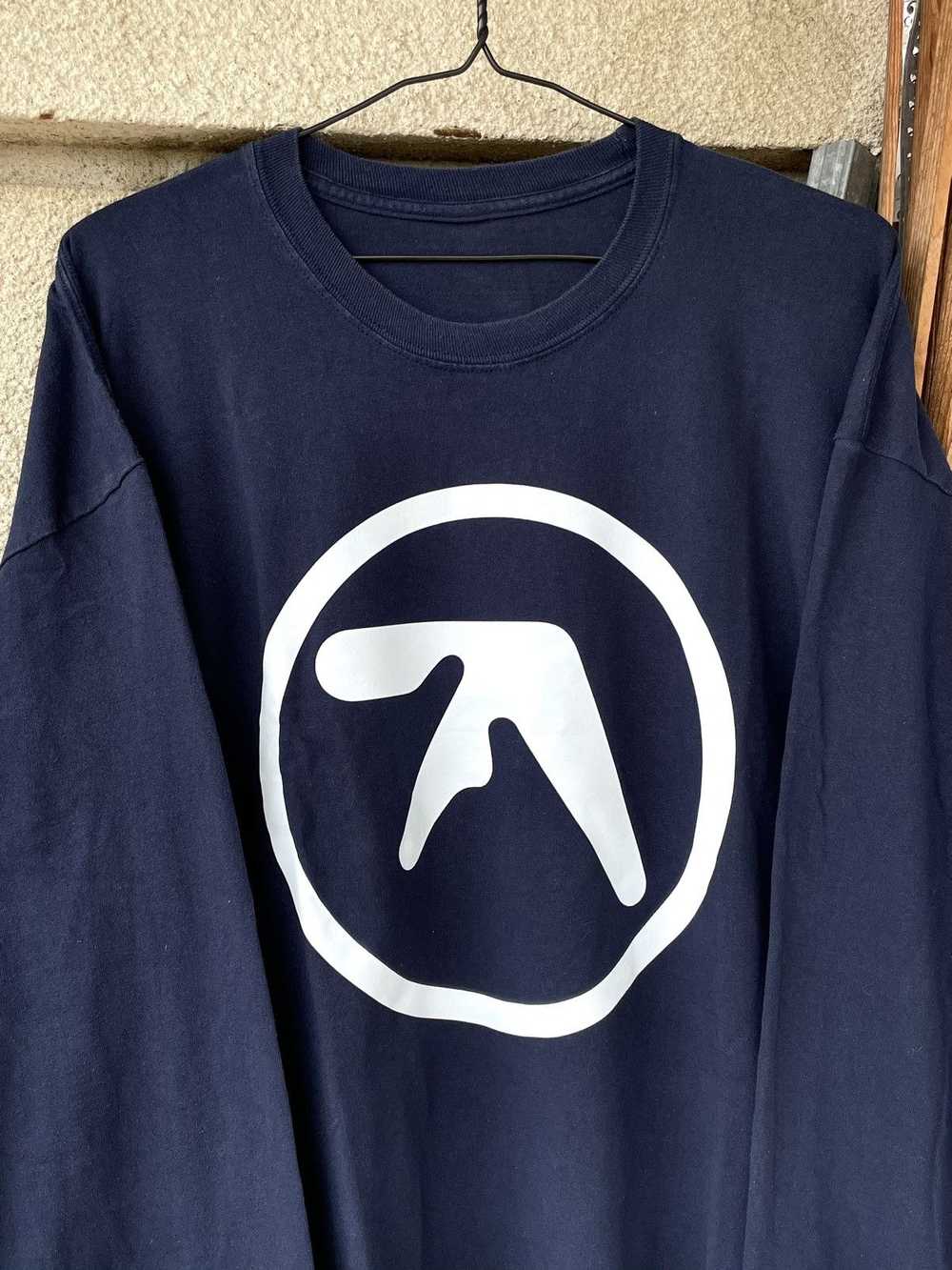 Band Tees × Streetwear × Vintage Aphex Twin Logo … - image 2