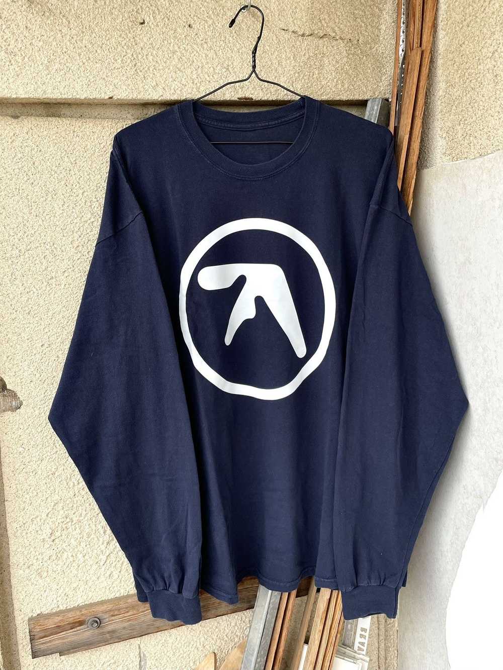 Band Tees × Streetwear × Vintage Aphex Twin Logo … - image 6