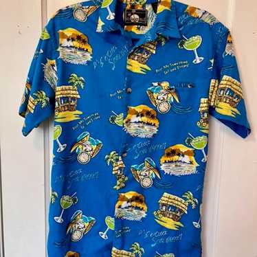 Vintage Jimmy Buffet Margaritaville Hawaiian Butt… - image 1