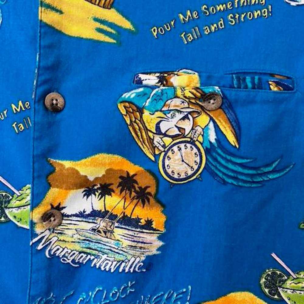 Vintage Jimmy Buffet Margaritaville Hawaiian Butt… - image 2