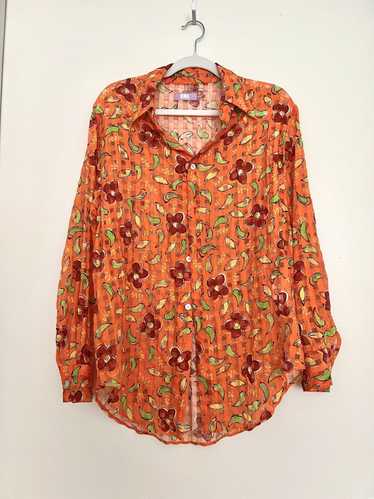 ERL Floral printed shirt