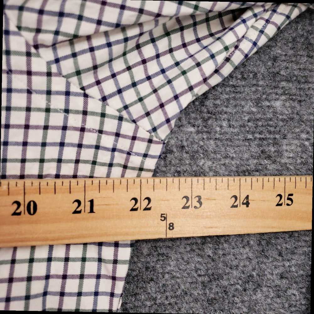 Ralph Lauren White Classic Fit Long Sleeve Plaid … - image 6